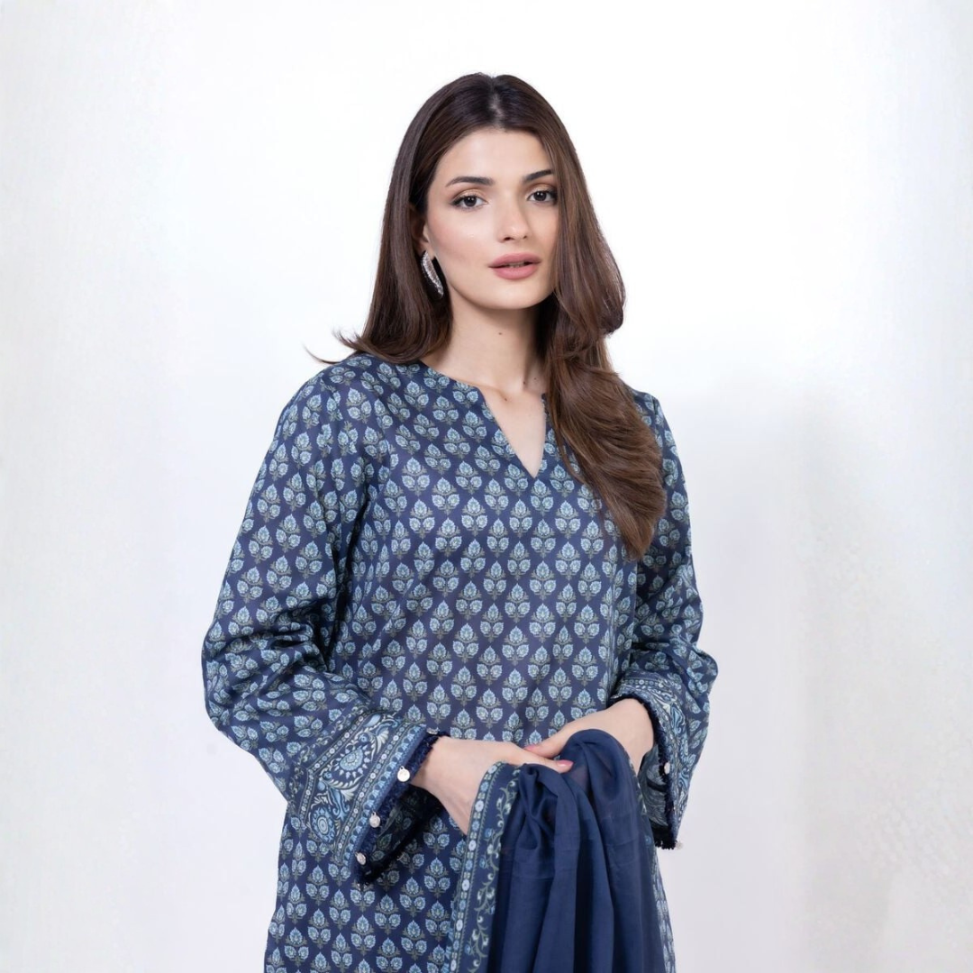 Khaadi 3-Piece (Khaddar Suit)