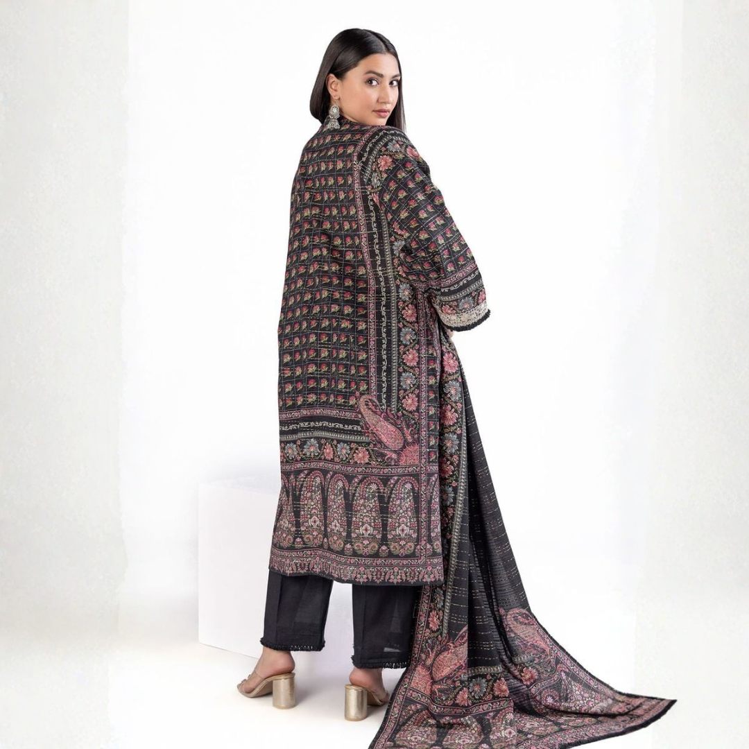 Khaadi 3-Piece (Khaddar Suit)