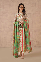 Nishat Linen 3-Piece Unstitched Fine Khaddar Suit
