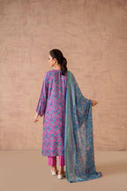 Nishat Linen 3-Piece Printed Fine Khaddar Suit