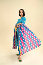 Nishat Linen 3-Piece unstitched Fine Khaddar Suit