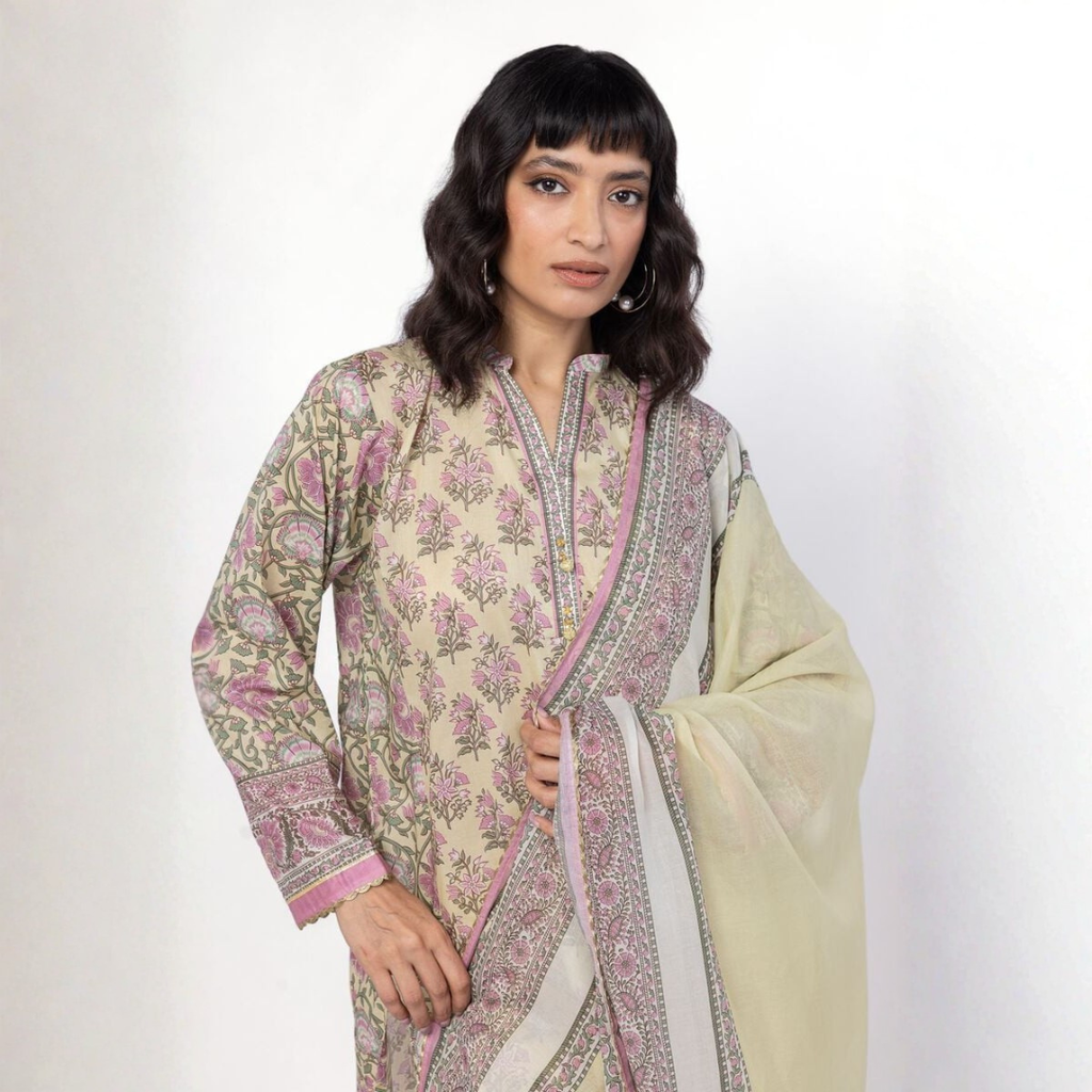 Khaadi 3-Piece (Khaddar Suit)