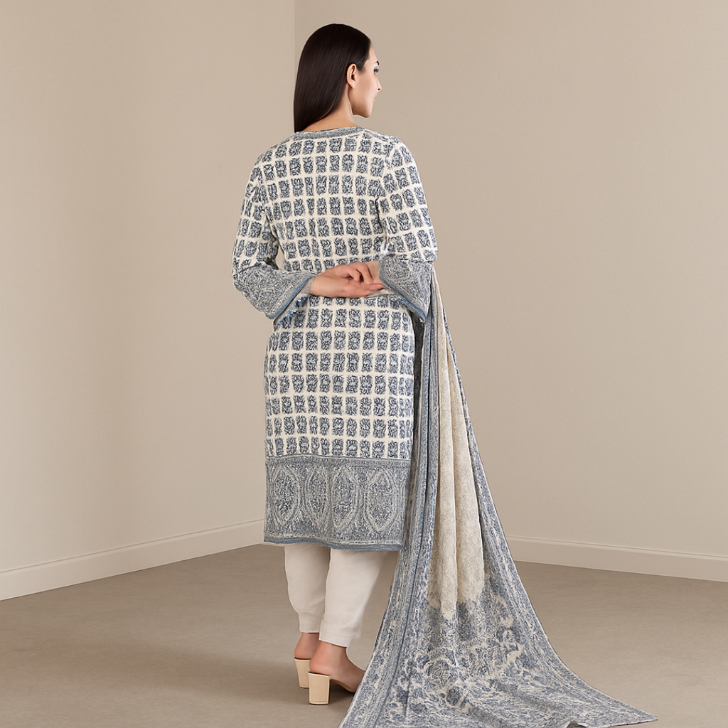 Khaadi 3-Piece (Khaddar Suit)
