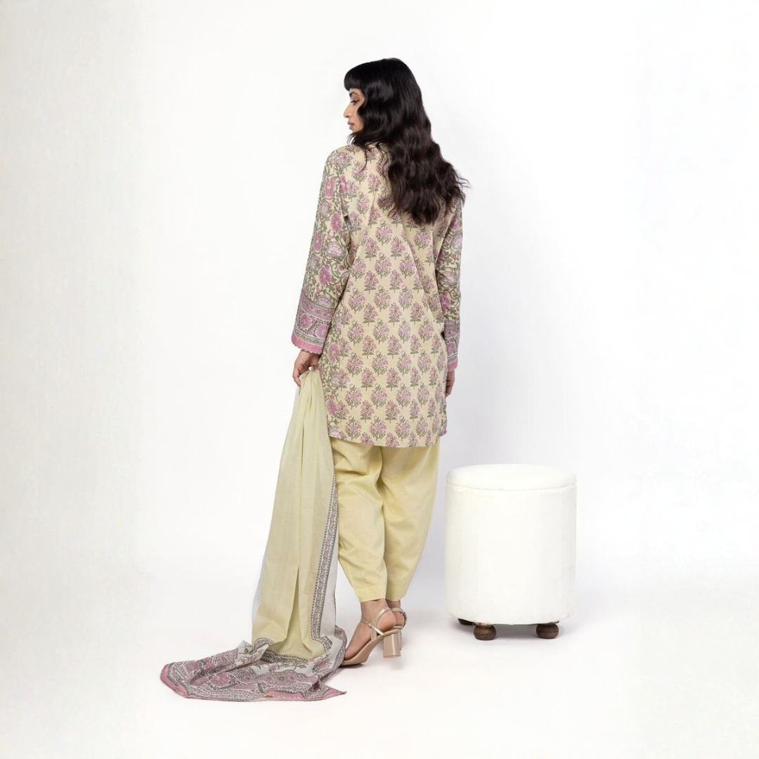 Khaadi 3-Piece (Khaddar Suit)