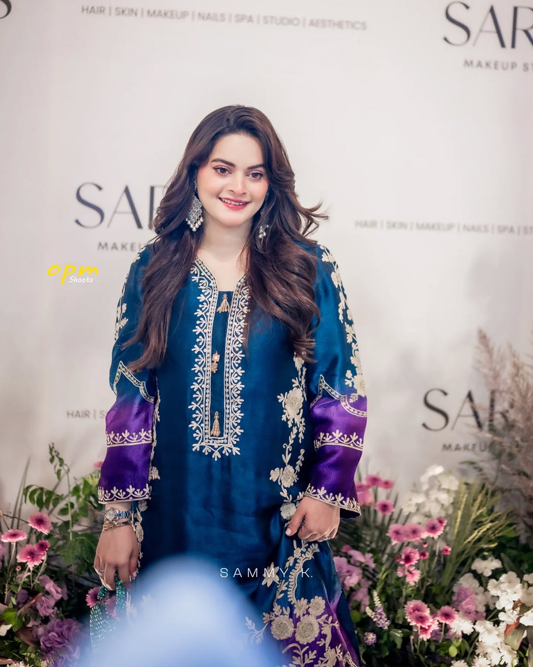 Midnight Bloom Kaftan