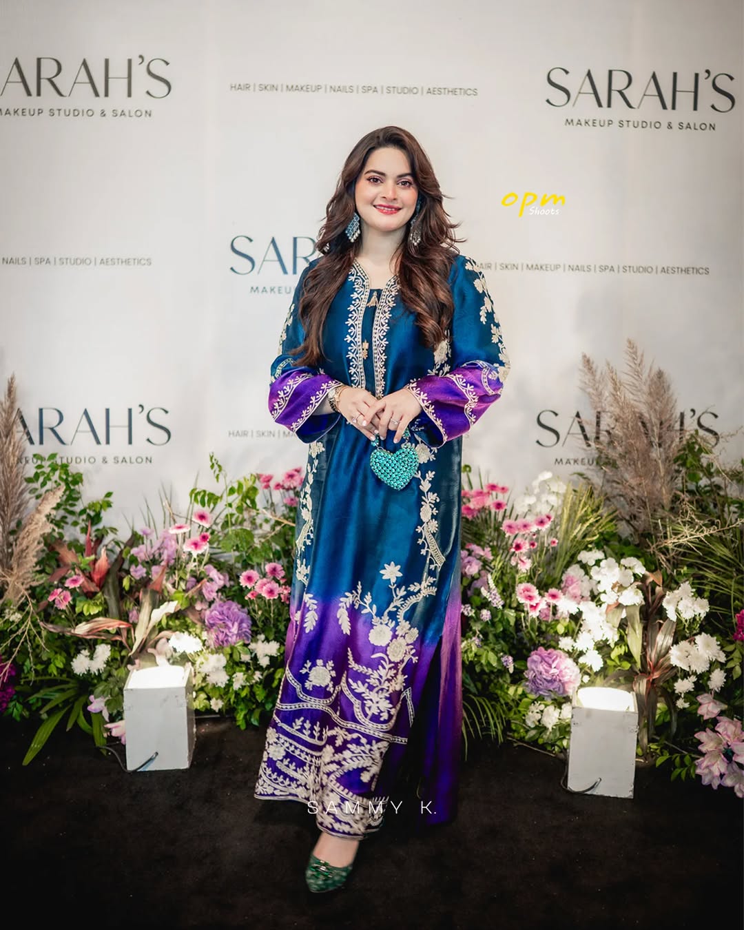 Midnight Bloom Kaftan