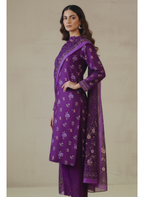 Nishat Linen 3-Piece unstitched Fine Khaddar Suit